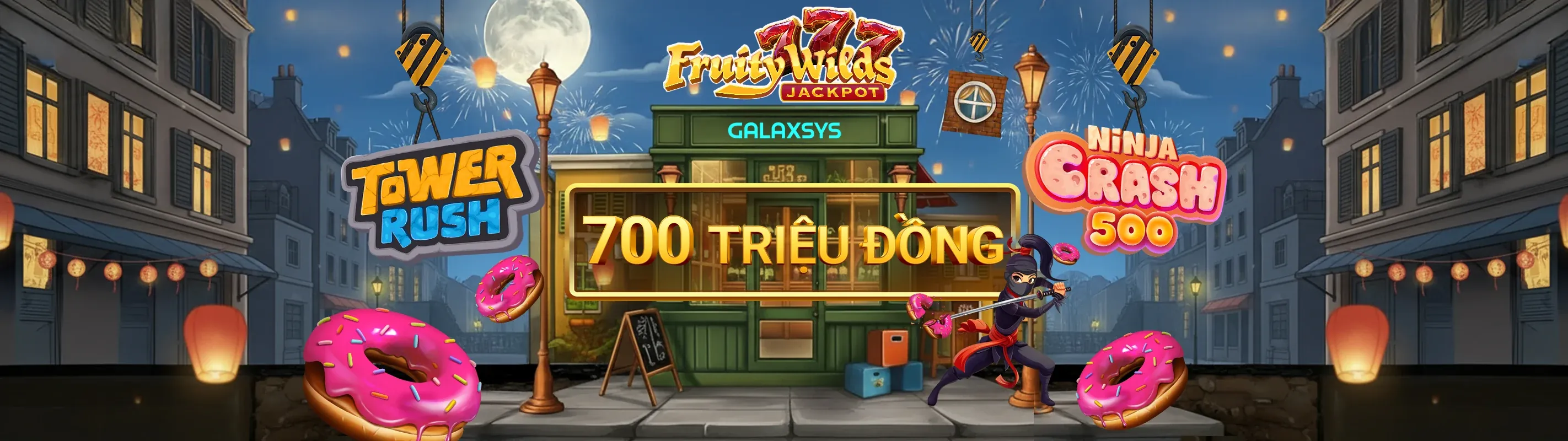 Banner game nổ hũ Thiên Đường Trò Chơi